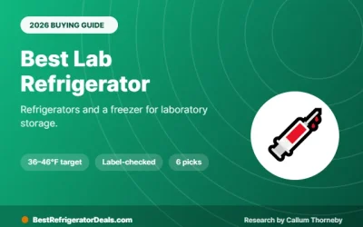 Best Lab Refrigerator 2026: 6 Units for Samples, Reagents and Media