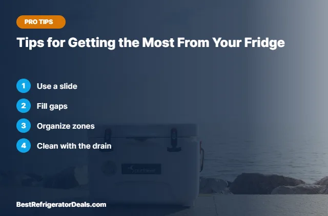 Tips for Getting the Most From Your Fridge tips card