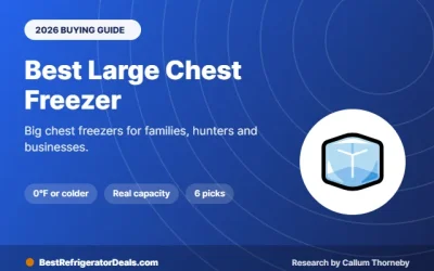 Best Large Chest Freezer 2026: 6 Big Deep Freezers 12 to 25 Cu Ft