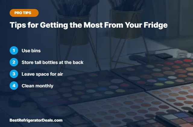 Tips for Getting the Most From Your Fridge tips card