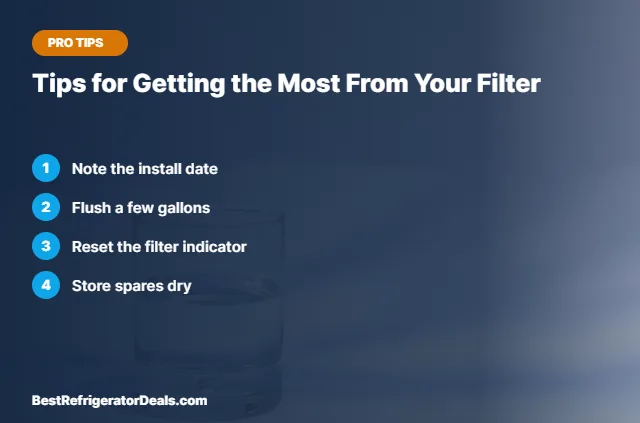 Tips for Getting the Most From Your Filter tips card