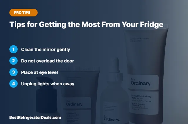 Tips for Getting the Most From Your Fridge tips card