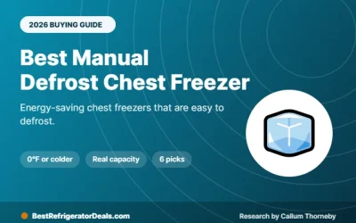 Best Manual Defrost Chest Freezer 2026: 6 Efficient, Easy-Drain Picks