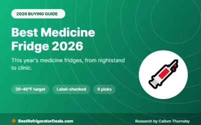 Best Medicine Fridge 2026: 6 Compact and Medical-Grade Picks