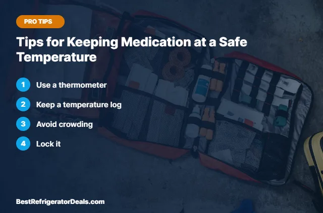 Tips for Keeping Medication at a Safe Temperature tips card