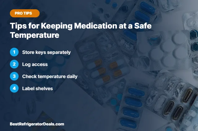 Tips for Keeping Medication at a Safe Temperature tips card