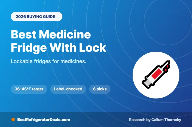 best medicine fridge with lock 2026 buying guide cover