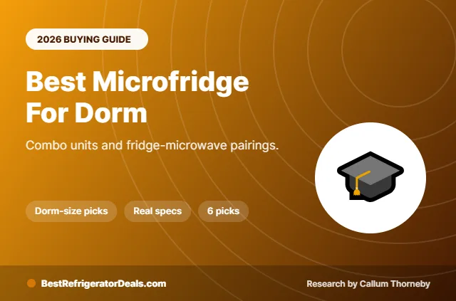 best microfridge for dorm 2026 buying guide cover