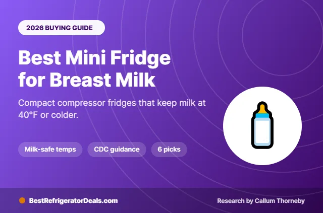 best mini fridge for breast milk 2026 buying guide cover