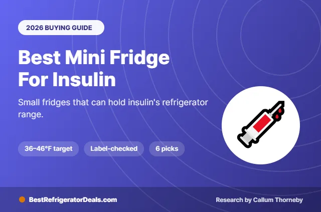best mini fridge for insulin 2026 buying guide cover