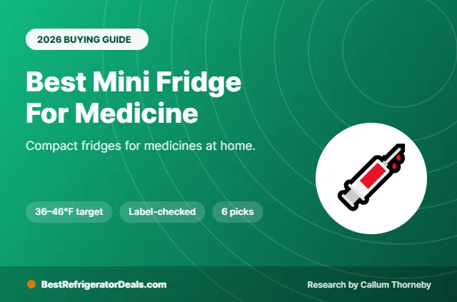 best mini fridge for medicine 2026 buying guide cover