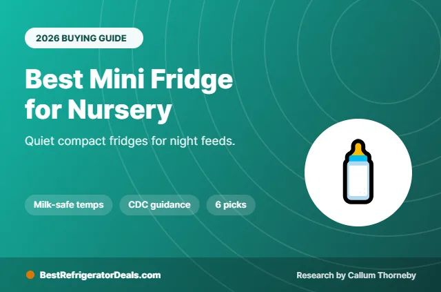 best mini fridge for nursery 2026 buying guide cover