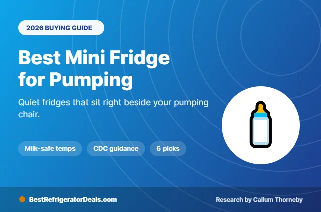 best mini fridge for pumping 2026 buying guide cover