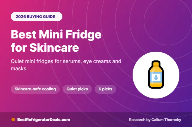 best mini fridge for skincare 2026 buying guide cover