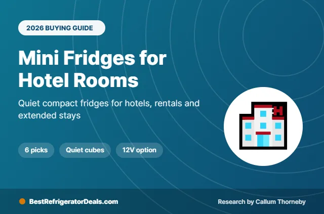 best mini fridge with freezer for hotel room 2026 buying guide cover