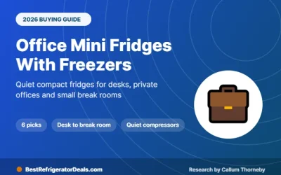 Best Mini Fridge With Freezer for Office Use: 6 Picks for 2026