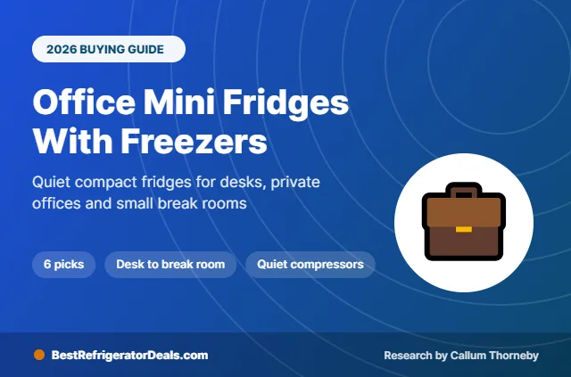 best mini fridge with freezer for office 2026 buying guide cover