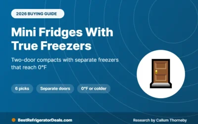 Best Mini Fridge With Separate Freezer: 6 True-Freezer Picks 2026