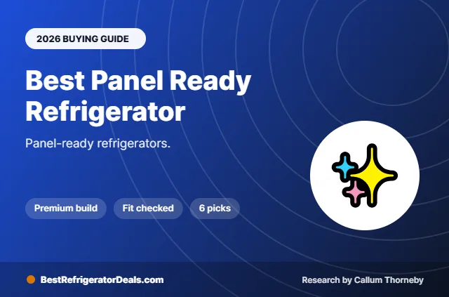 best panel ready refrigerator 2026 buying guide cover