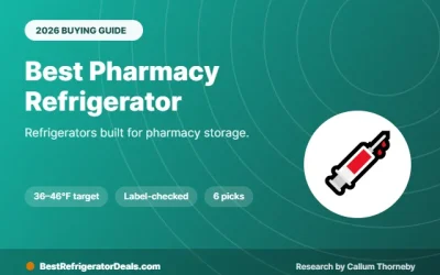 Best Pharmacy Refrigerator 2026: 6 Units for Pharmacies and Clinics