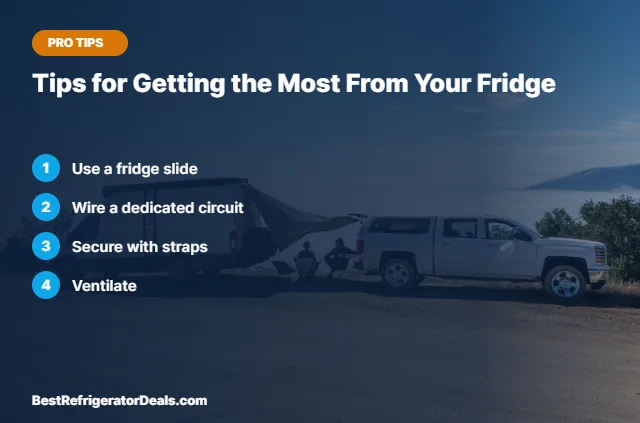 Tips for Getting the Most From Your Fridge tips card
