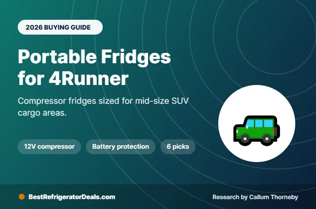 best portable fridge for 4runner 2026 buying guide cover
