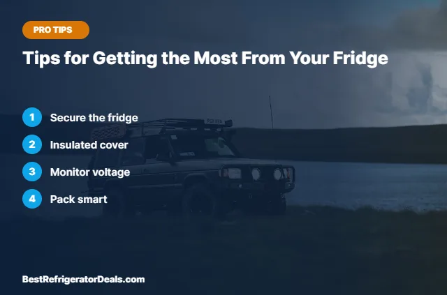Tips for Getting the Most From Your Fridge tips card