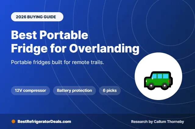 best portable fridge for overlanding 2026 buying guide cover