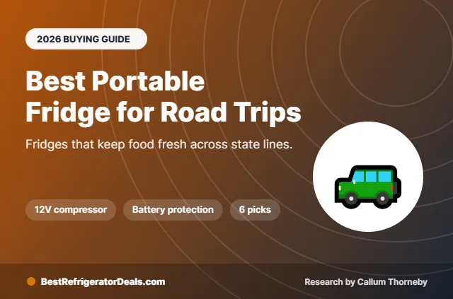 best portable fridge for road trips 2026 buying guide cover