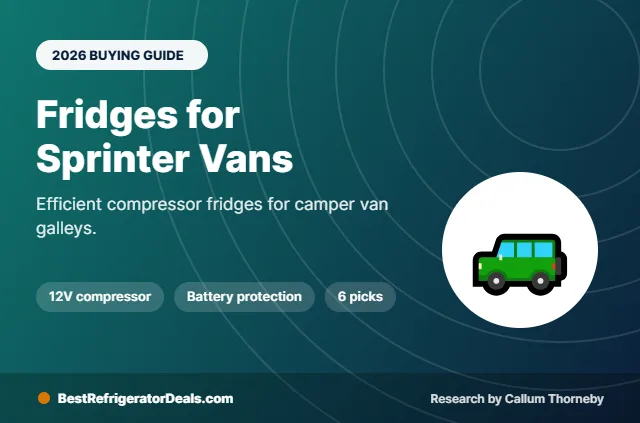 best portable fridge for sprinter van 2026 buying guide cover