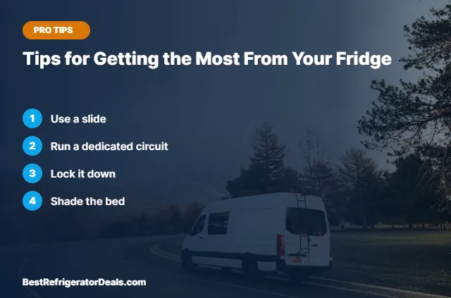 Tips for Getting the Most From Your Fridge tips card
