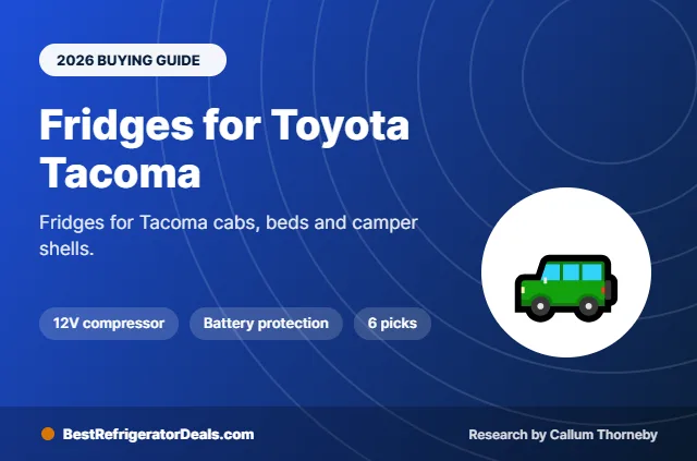 best portable fridge for toyota tacoma 2026 buying guide cover
