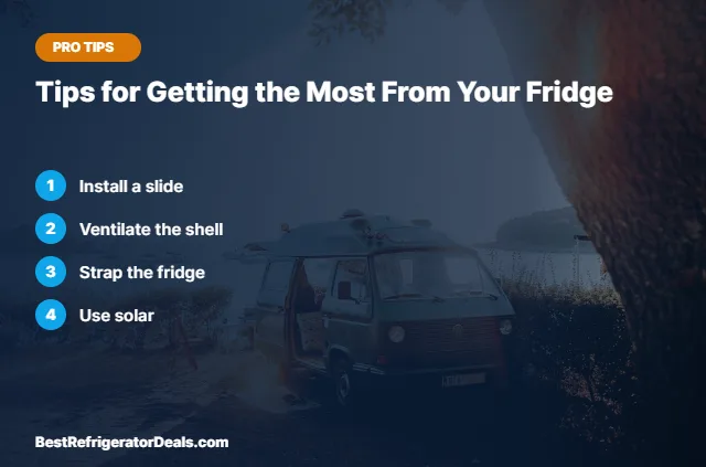 Tips for Getting the Most From Your Fridge tips card