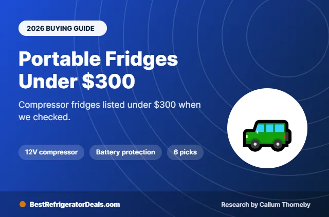best portable fridge under 300 2026 buying guide cover