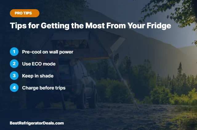 Tips for Getting the Most From Your Fridge tips card
