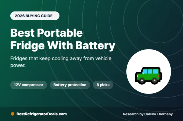 best portable fridge with battery 2026 buying guide cover