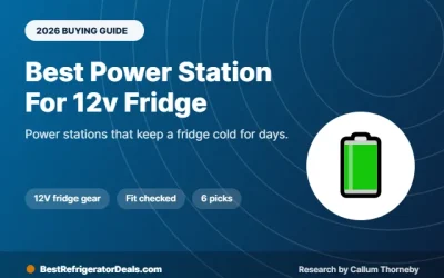 Best Power Station for 12V Fridge Power: 6 Picks From 288Wh to 1kWh