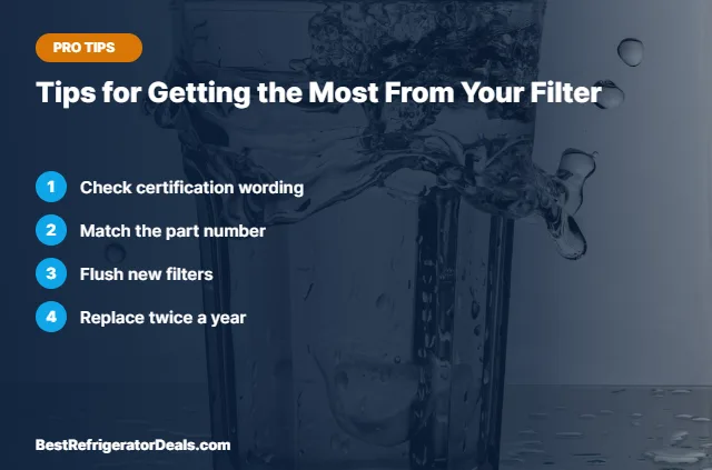 Tips for Getting the Most From Your Filter tips card