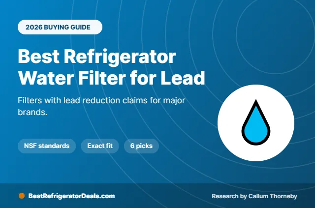 best refrigerator water filter for lead 2026 buying guide cover