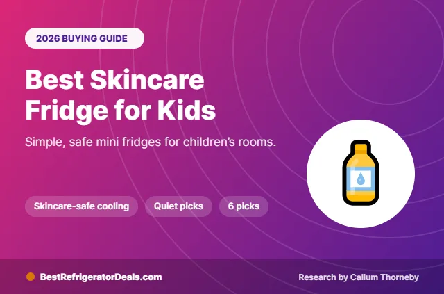 best skincare fridge for kids 2026 buying guide cover