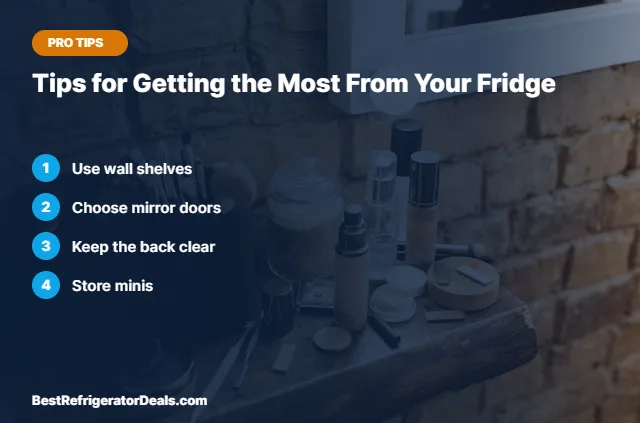 Tips for Getting the Most From Your Fridge tips card