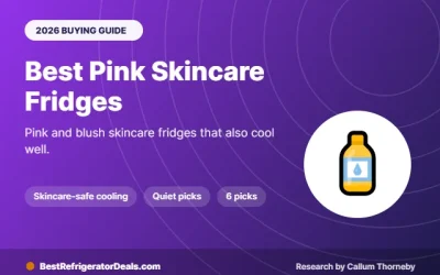 Best Skincare Fridge Pink Picks 2026: 6 Pretty Beauty Fridges