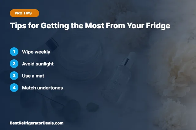 Tips for Getting the Most From Your Fridge tips card