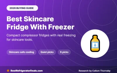 Best Skincare Fridge With Freezer: 6 Compressor Picks That Freeze