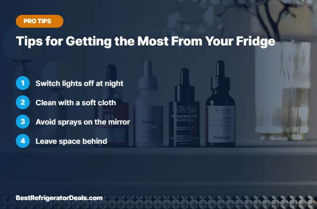 Tips for Getting the Most From Your Fridge tips card