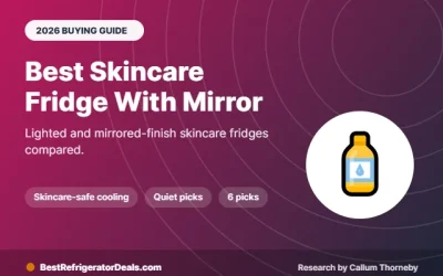 Best Skincare Fridge With Mirror Door 2026: 6 Picks for Vanities