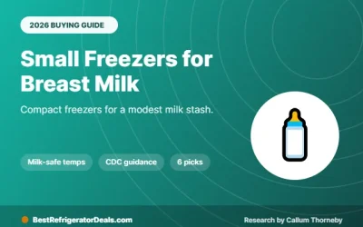 Best Small Freezer for Breast Milk 2026: 6 Compact Picks Compared