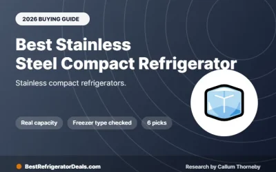 Best Stainless Steel Compact Refrigerator: 6 Sleek Picks Compared