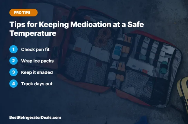 Tips for Keeping Medication at a Safe Temperature tips card