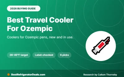 Best Travel Cooler for Ozempic 2026: 6 Picks for Spare and In-Use Pens